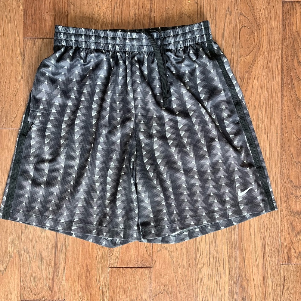 Nike Black and Gray Shorts